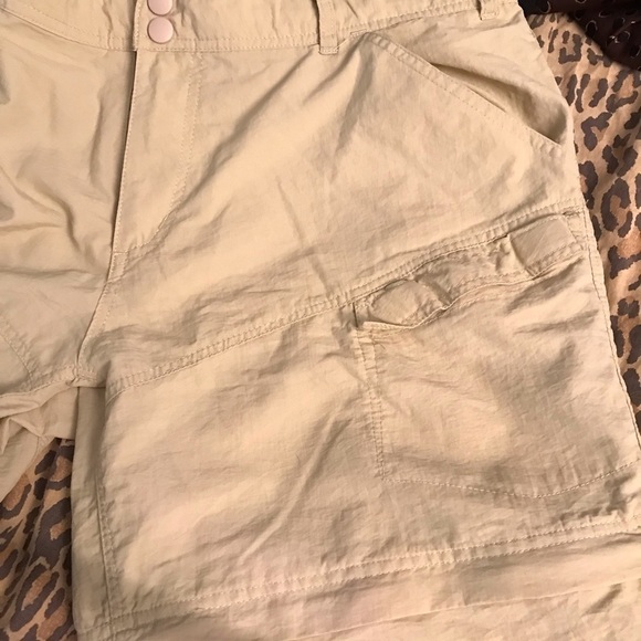Canyon Creek tan XXL climate control lightweight  convertible zip cargo pants - Picture 11 of 13